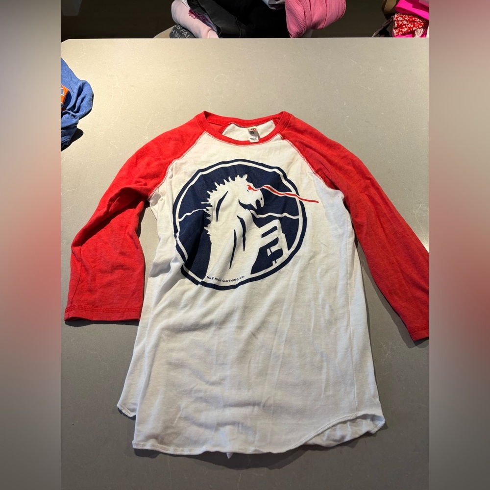 Denver Core - Blucifer baseball tee